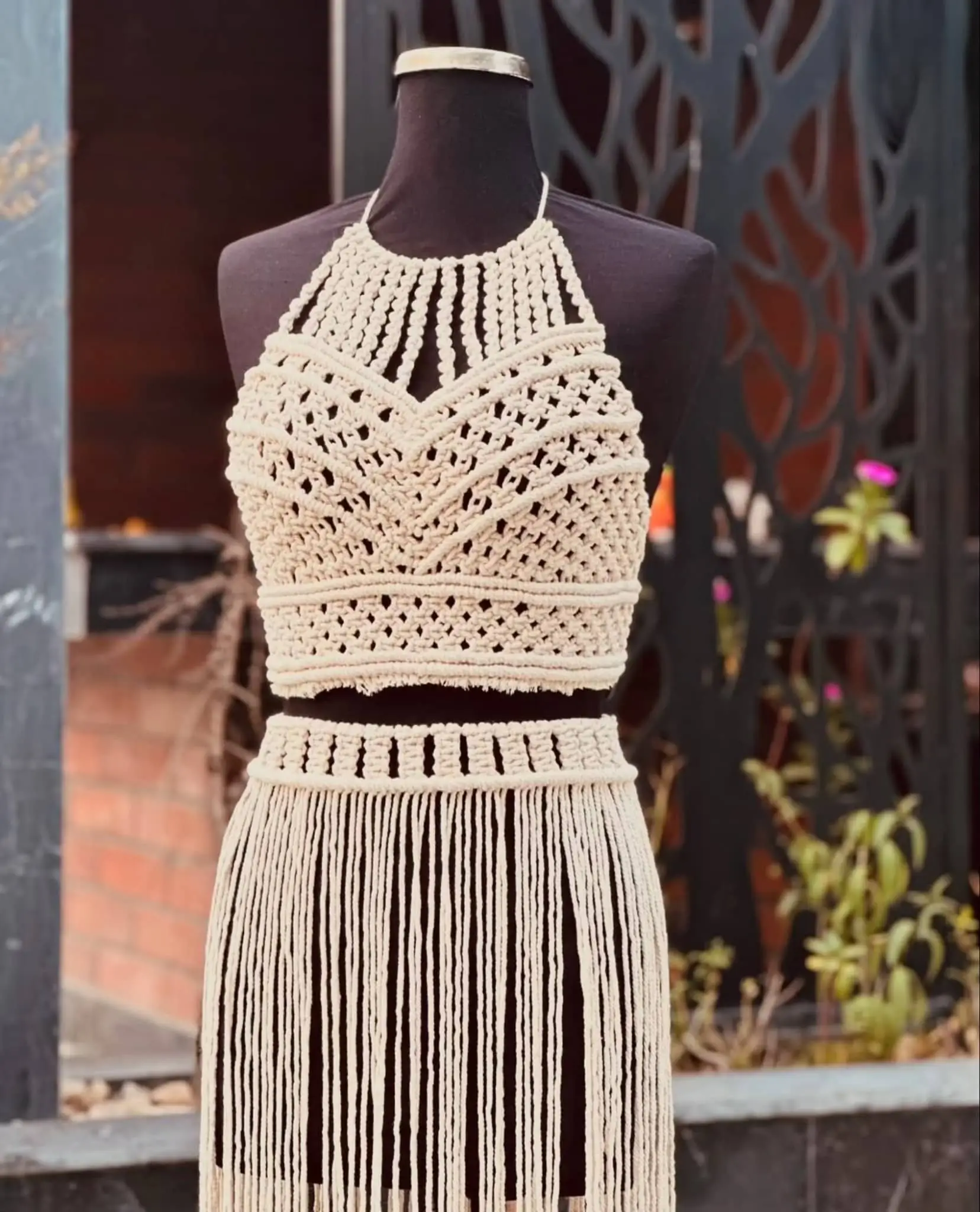 Macrame Dress - Bride 03 Collection